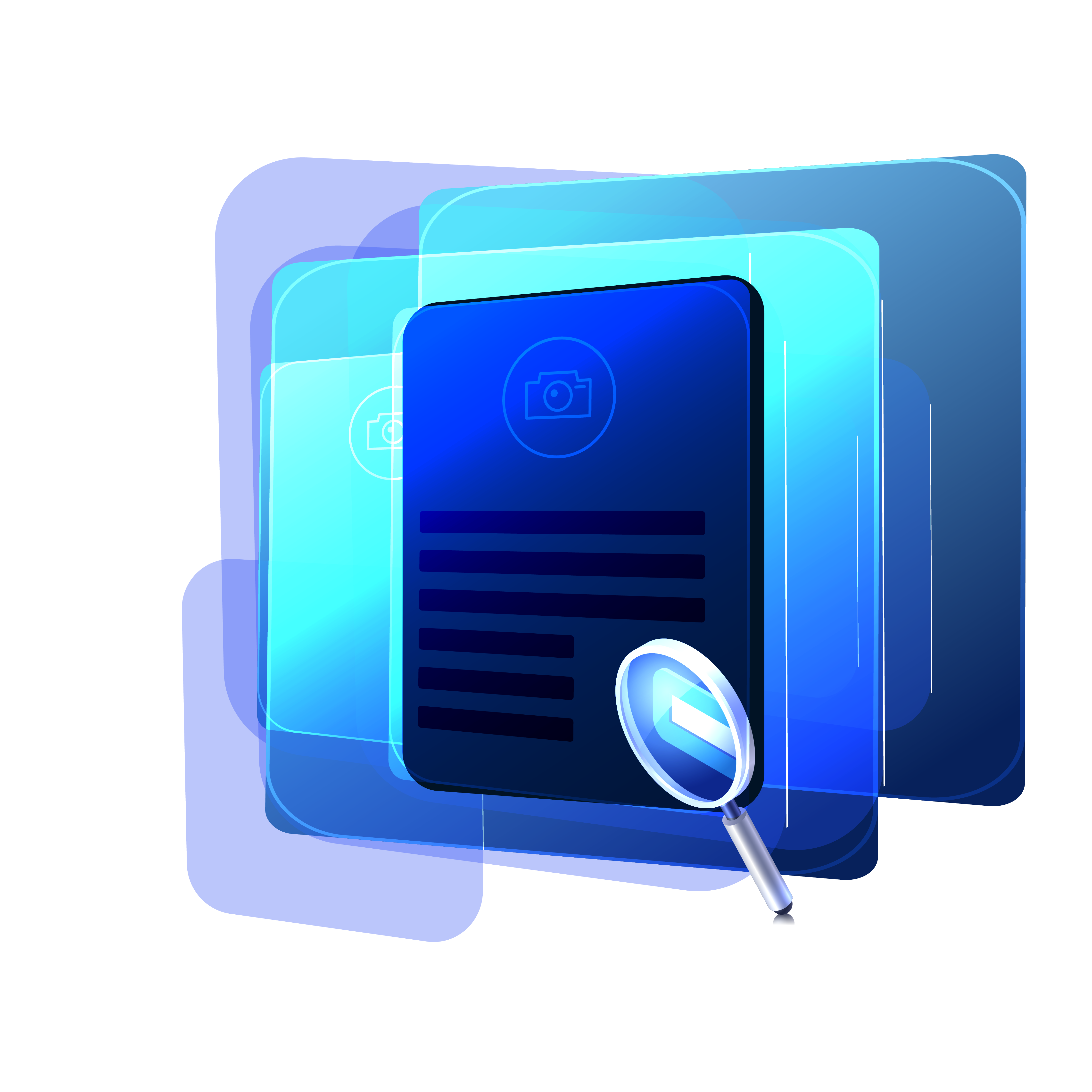 Document stack with search